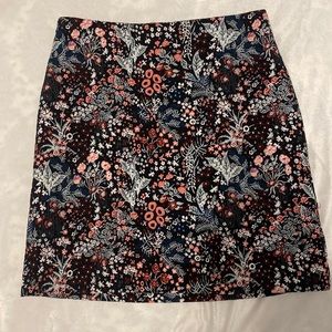 H&M Floral Mini Skirt - size 8